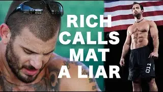 Rich Froning Calls Mat Fraser a Liar