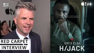 Hijack World Premiere - George Kay on the scary moment that inspired the show & Idris Elba's quality