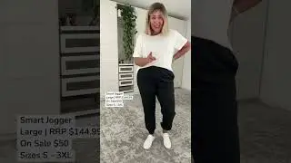 PLUS SIZE TRY ON HAUL | Nat from @LetMeTryBeforeYouBuy reviews Active Truth's popular Smart Jogger