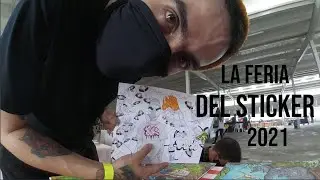 Invitado a la feria de intercambio de arte más grande de mi ciudad, feria del sticker 2021