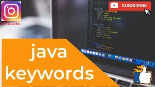 keywords in Java I Malayalam  tutorial l Java programming