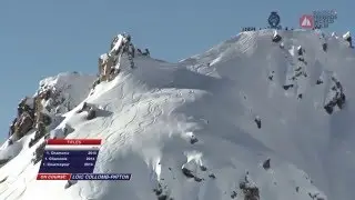 Winning run Lo&iuml;c Collomb-Patton- Chamonix-Mont-Blanc - Swatch Freeride World Tour 2016
