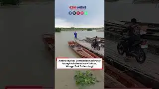 Andre Murka! Jembatan Kali Pasir Mangkrak Bertahun-Tahun, Warga Tak Tahan Lagi
