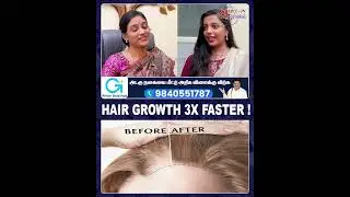 HAIR GROWTH 3X FASTER ! #healthtips #hairfall #hairgrowthtips #lifecoach #doctorsspeak