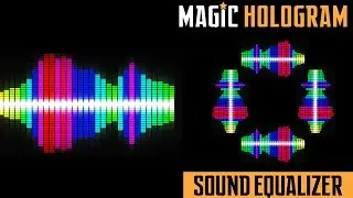 Equalizer - Animation holographique pour iPhone et iPad, vid&eacute;o 4 Faces