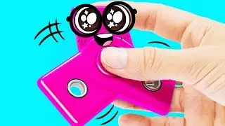 The Easiest Way to MAKE A FIDGET CUBE TOY by Slime Sam