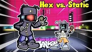 Static V.S.Fun Sized Hex  - NEW SONG - Friday Night Funkin' [Hard Mod]