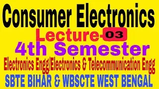 Consumer Electronics|L-03||Sound level meter|4th Semester|Electronics Engg|ETCE & ECE