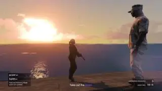Grand Theft Auto 5 Realistic Sunset