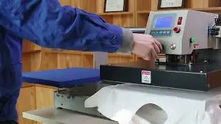 MEM 16&Prime; x 20&Prime; Semi-Auto Dual Station Pneumatic Heat Press with Laser Alignment System