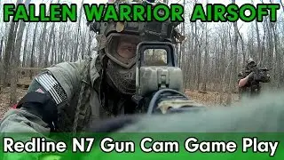 Redline N7 Gun Cam Game Play - Fallen Warrior Airsoft