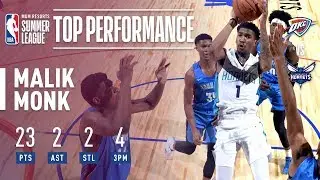 Malik Monk Drops 23 In His 2018 MGM Resorts Las Vegas Summer League Debut