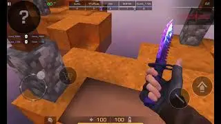 Прохождение паркур карты Themed,но за каждую смерть открываю Gift Box в StandKnife Simulator!