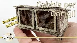 Costruire una gabbia per conigli per presepe #66