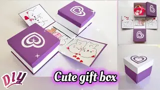 A Simple Box With a Magical Inside😱 ✨️/ Cute Gift box idea/Easy Paper Craft 