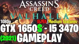 AC: Valhalla (2021) | GTX 1650S 4GB - i5 3470 |
