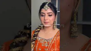 Bride Sakshi on her Mahendi #indiawedding #bridelmakup #mahendilook#punjabilook