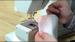 Cucitura doppia per bordi felpe e maglie