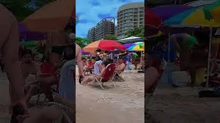 🏖️ Copacabana Beach, Rio de Janeiro, Brazil #shorts