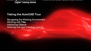 Taking the AutoCAD Tour