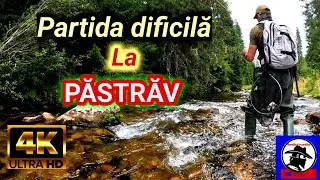 Partidă dificilă la păstrăv! Am pescuit cu doua lansete prin două METODE!Munții Apuseni!