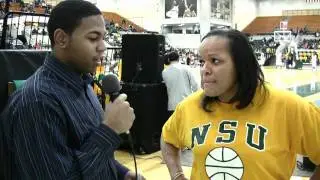 NSU WBBall Postgame Interviews - Bethune-Cookman