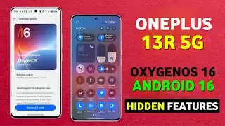Oneplus 13R OxygenOS 16 Android 16 Update - 15+ Hidden Features | Oneplus 13R New Update