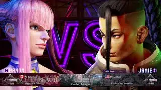 Street Fighter&trade; 6 Jamie vs Manon - Ranked Match - Diamond 3 Stars