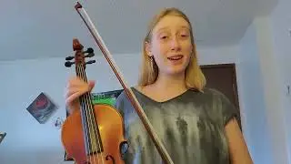 Allegro Melody - bowing styles explained - violin, viola, cello - D major