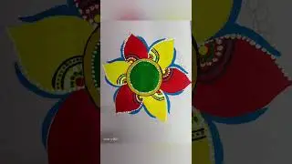 circle ,frame , colourful design