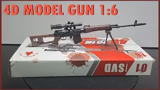 4D MODEL GUN 1:6 SVD [Snayperskaya Vinyovka Draguunov]