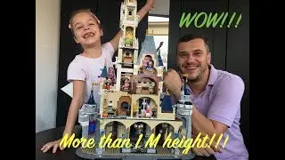 Cel mai mare Lego pe care l- am construit vreodată- CASTELUL DISNEY