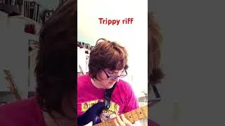 Trippy riff #guitar #guitarmusic #guitarplayer #guitarist #fender #fenderstratocaster #fyp