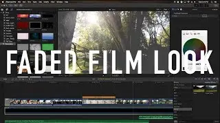 FREE Faded Film Look In FCPX(No Plugins!)