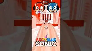 Red Vs Blue Sonic- Who is the GOAT🐐🔥 #androidgames #sonic #goingballs #sonicthehedgehog