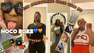 Spend Homecoming week with me as a cheerleader hoco2023🧡💙