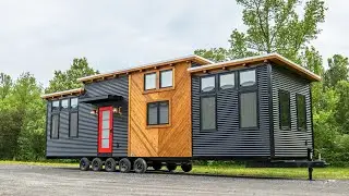 The most beautiful house I have ever seen. The Big Sky model design by TIMBERCRAFT TINY HOMES