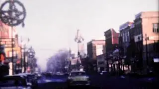 8mm Downtown Batavia 1960. Pre Urban Renewal