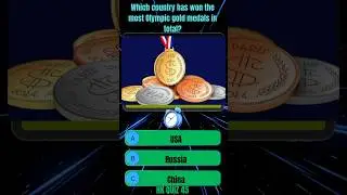 Most Olympic gold medals? #quiz #quizshort #shorts #ytshorts