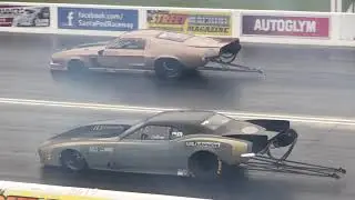 Santa Pod, Summer Nationals 2019.Twin Turbo Match Race.