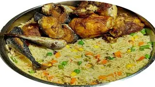 How to make coconut rice. Coconut rice recipe using powdered coconut (DETAILED)