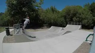Pinole Skate Park Miniramp Session 7-22-17
