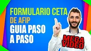Formulario CETA AFIP Guía PASO A PASO - MEGA VIDEO [ transferencia automotor ]