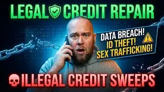 Legal Credit Repair v.s Illegal Credit Sweeps Data Breach, IdTheft and sextrafficking #creditrepair