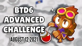 BTD6 Advanced Challenge - Mooon with Tier 1 Towers (August 12 2021)