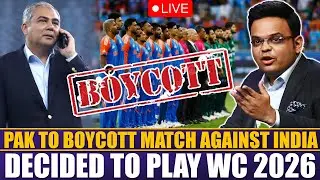 Live: Pakistan Boycott T20 World Cup Match Against India, Confirm Tournament Participation
