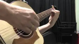 McPhee Guitars Australia OM Cutaway Model Demo   Georgia On My Mind   Fingerstyle Arrangement