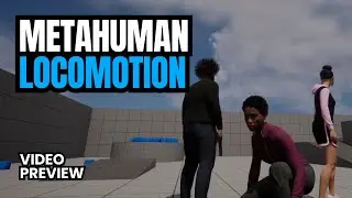 Unreal Engine 5 - Metahuman Locomotion (Preview)
