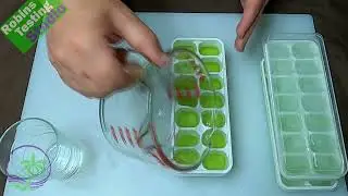 Easy to use Silicone, stackable Ice Cube Trays 4 Pack