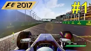 F1 2017 - Giovinazzi Career Mode #1: Australian Grand Prix - Qualifying